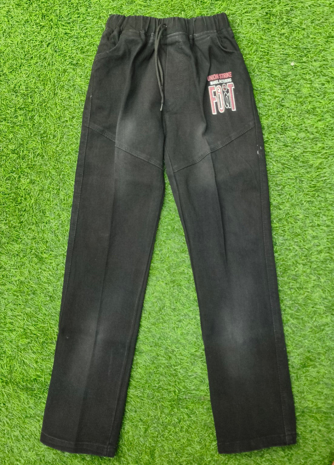 Boys Dusty Pink Full Sleeve Cotton Shirt with Black Pant Set