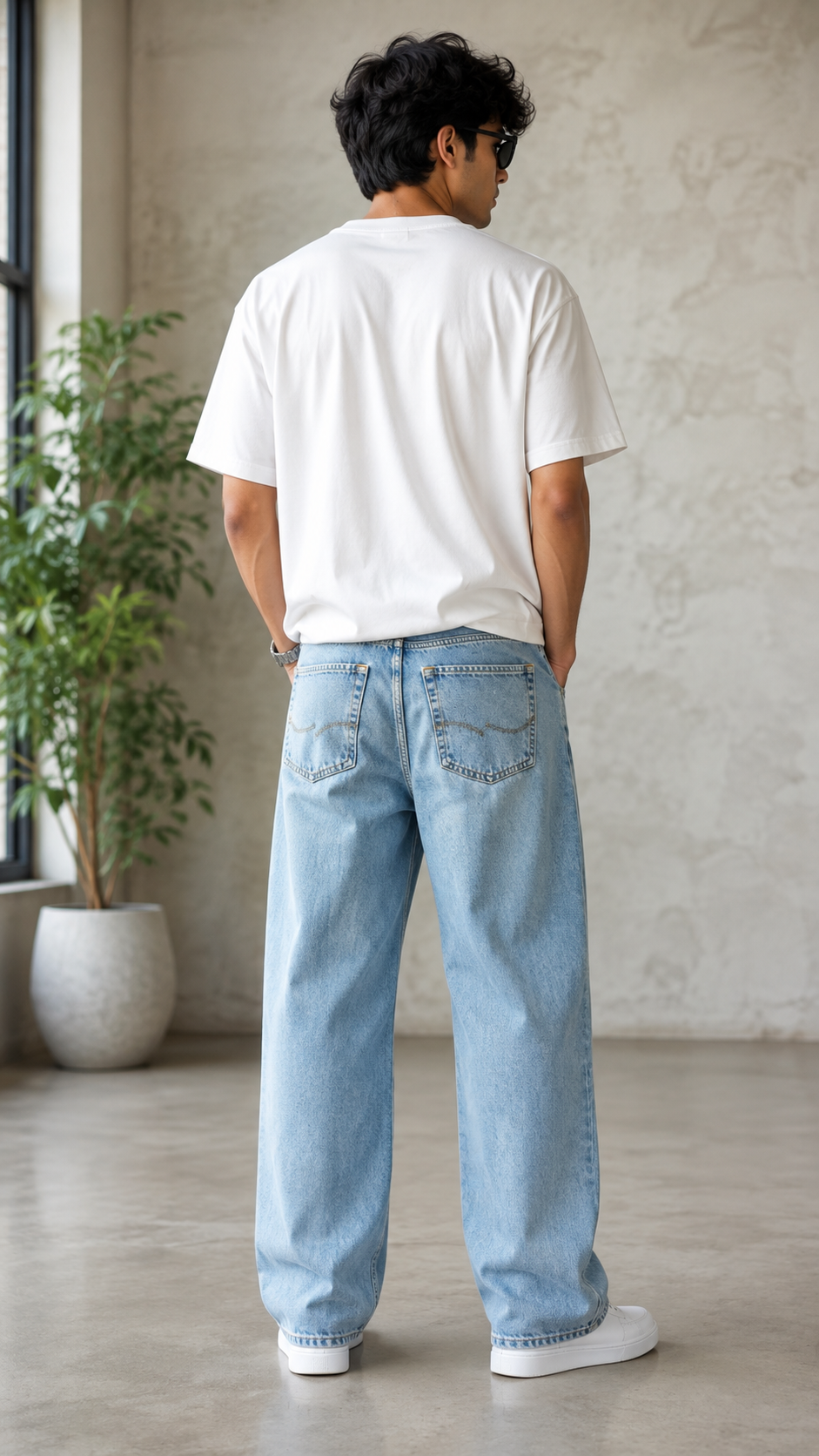 Light Blue  Baggy jeans Jack & Jones
