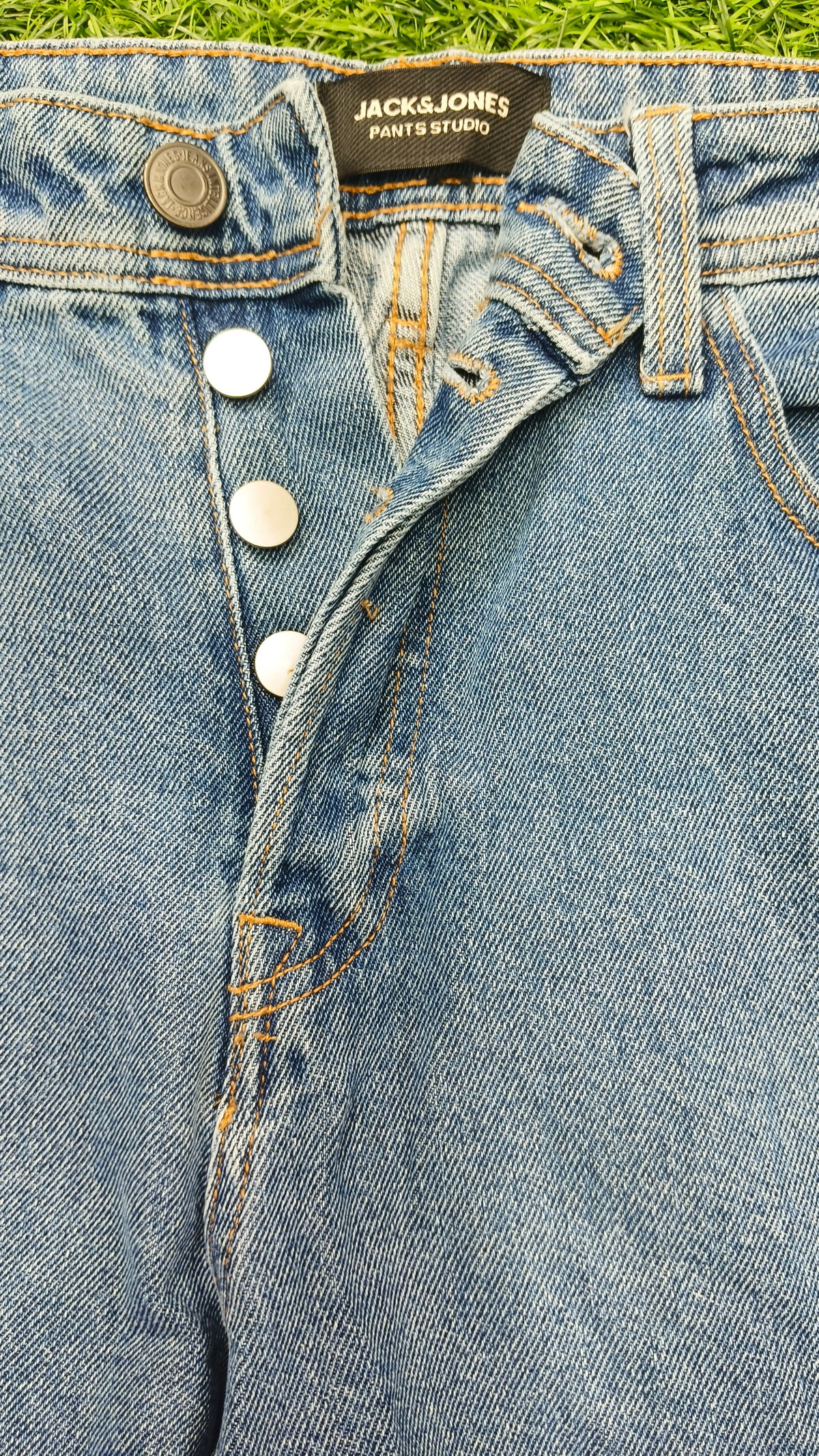 Light Blue Washed Baggy Fit Jeans Jack & Jones