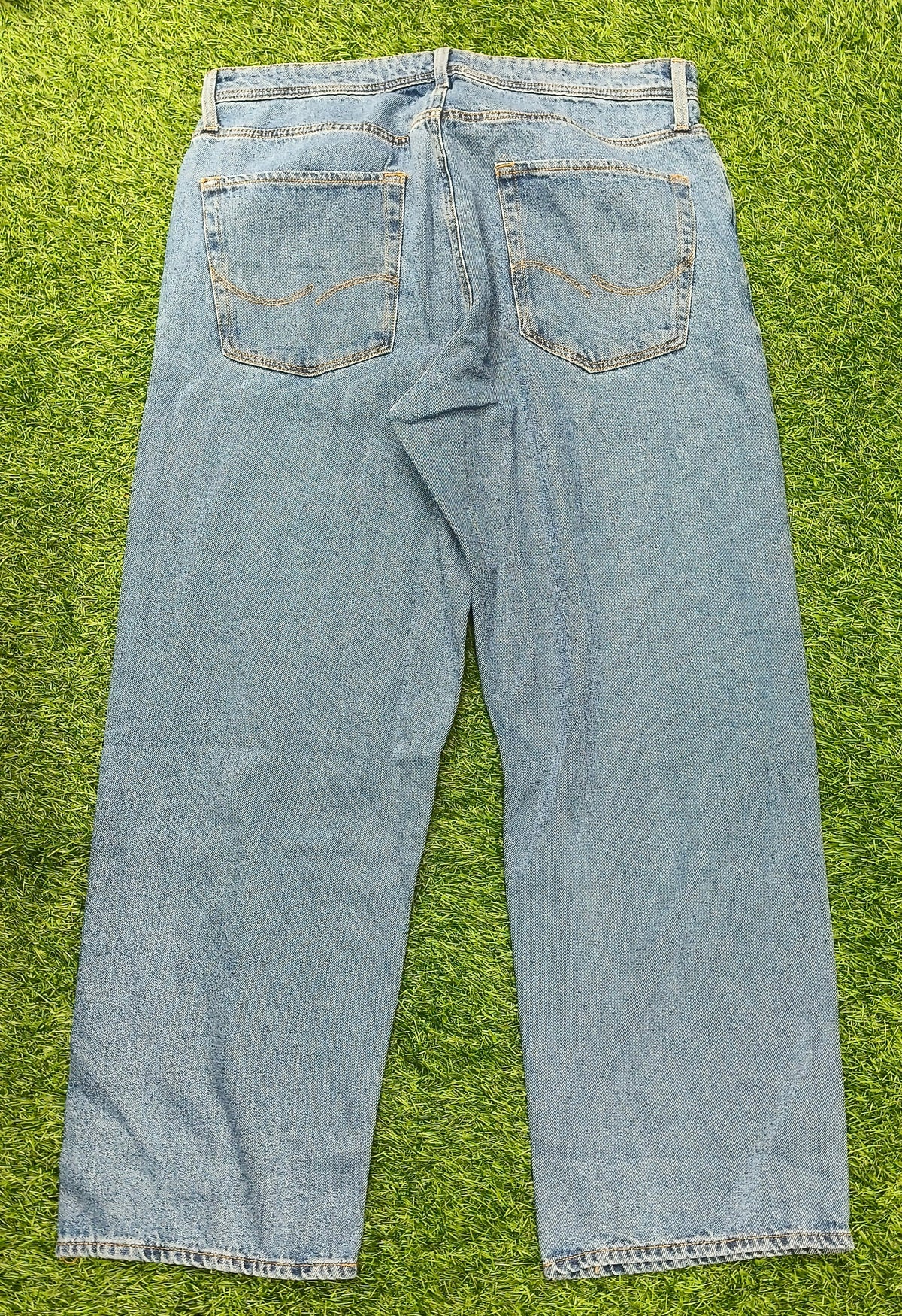 Light Blue Washed Baggy Fit Jeans Jack & Jones