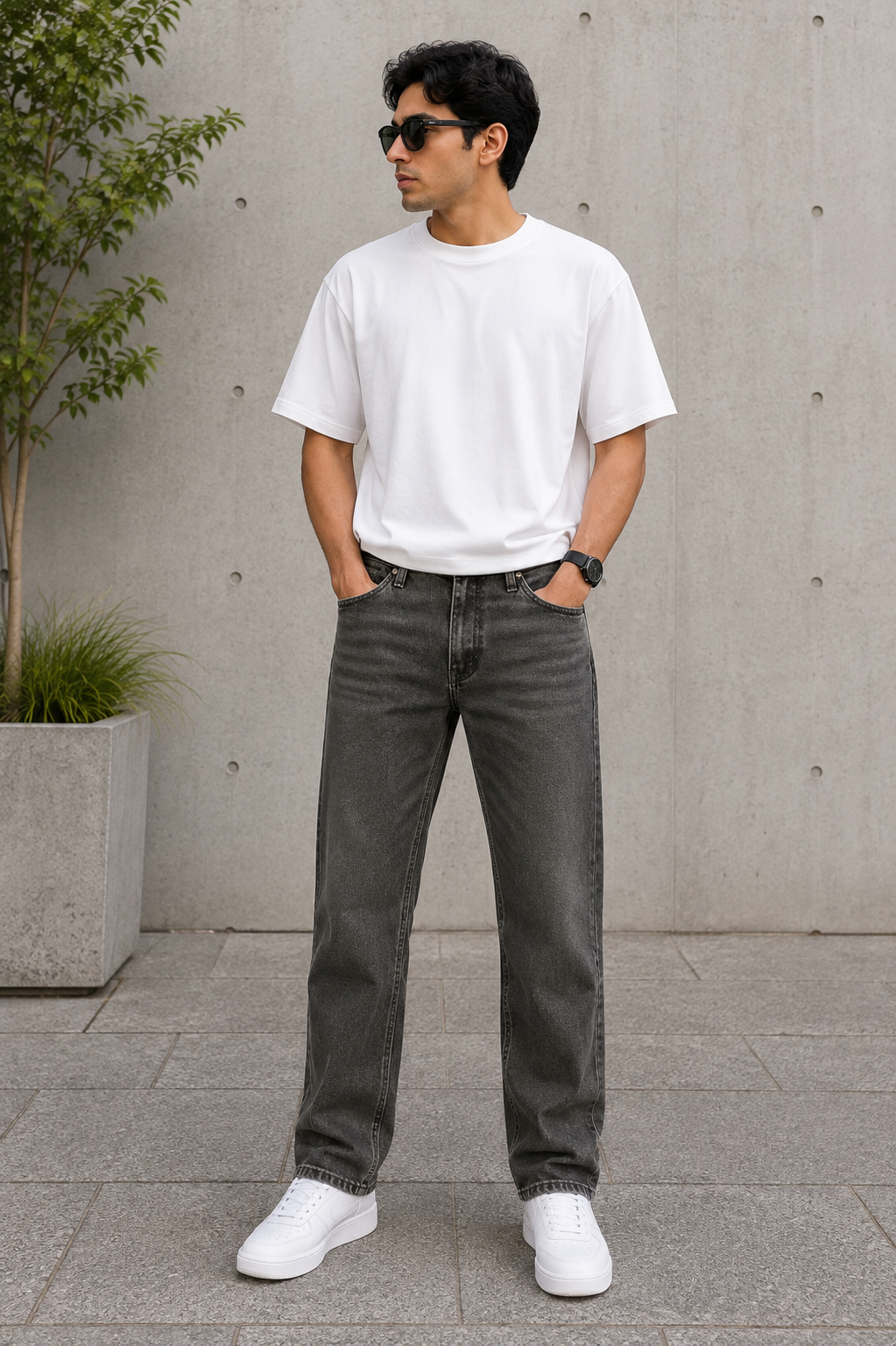 Jack & Jones Black Shade Regular Fit Jeans