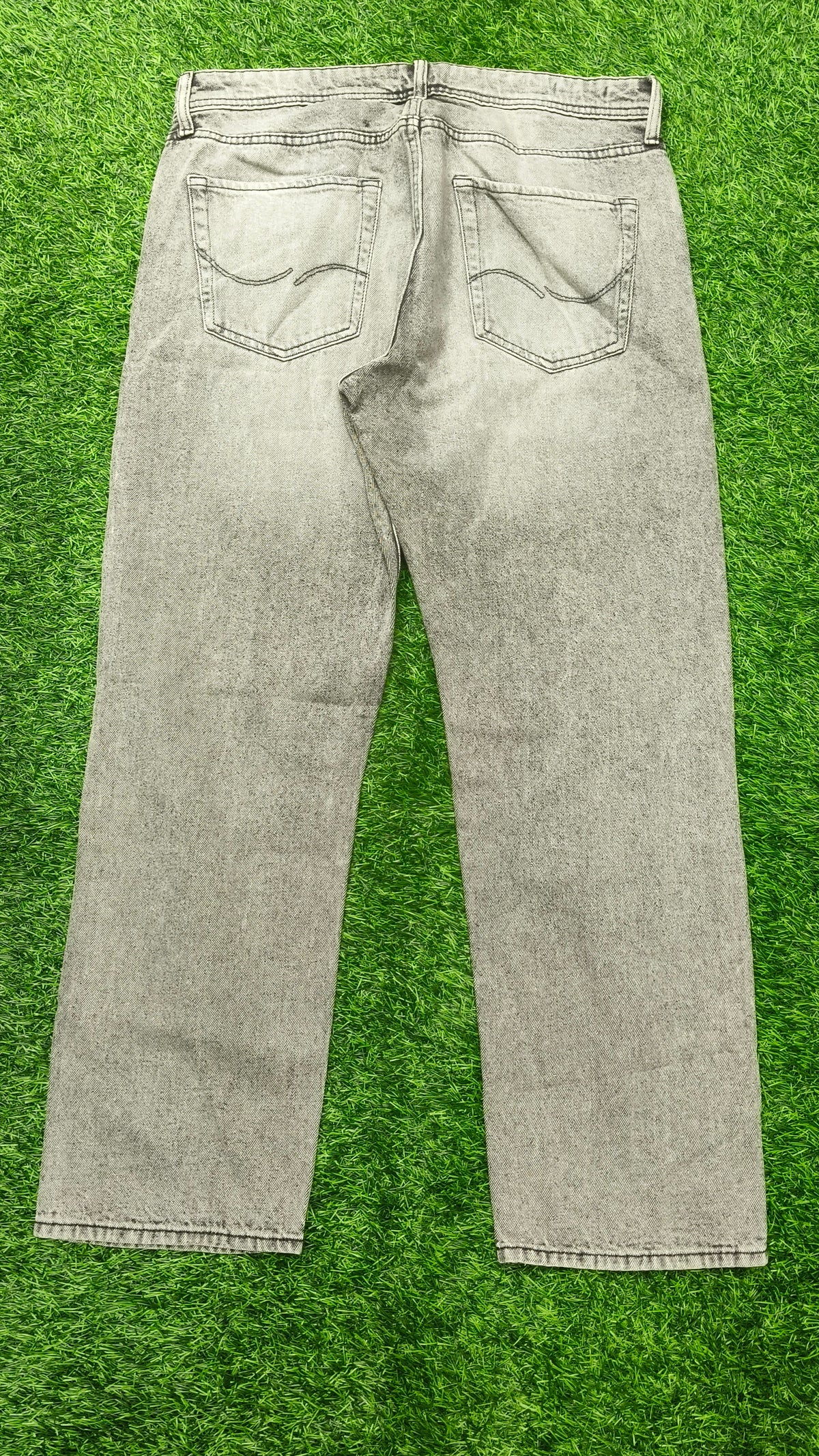 Jack & Jones Light Grey Shade Regular Fit Jeans