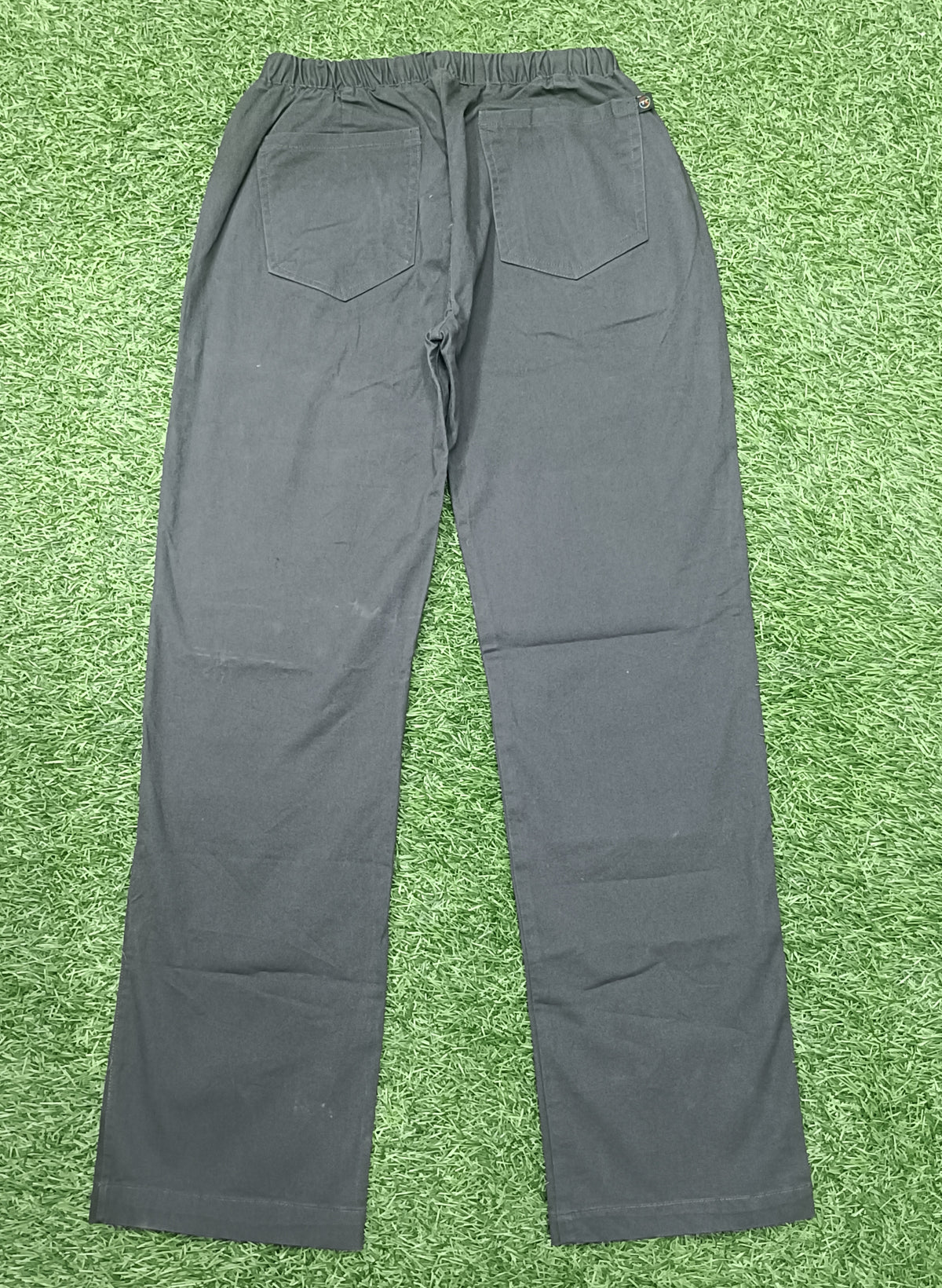Teen Colours Boy's Mustard Brown Cotton Straight-Fit Elastic Waist Pant with Side Pockets