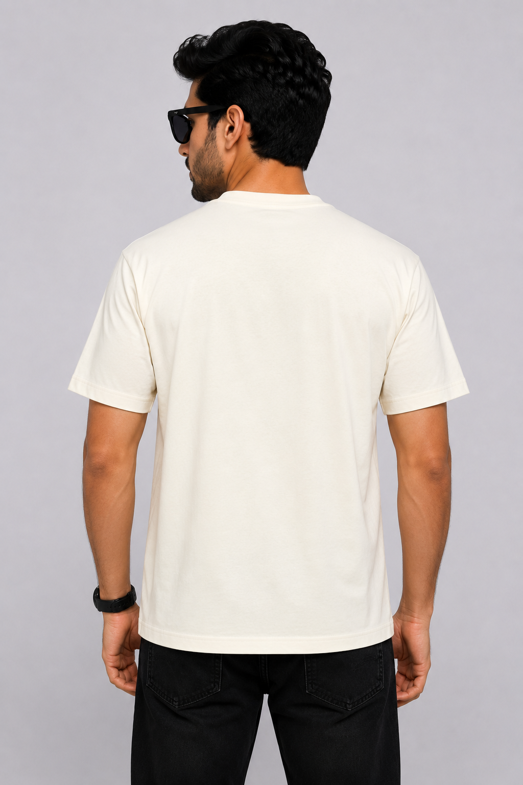 PUMA Men’s Off White Graphic Print T-Shirt