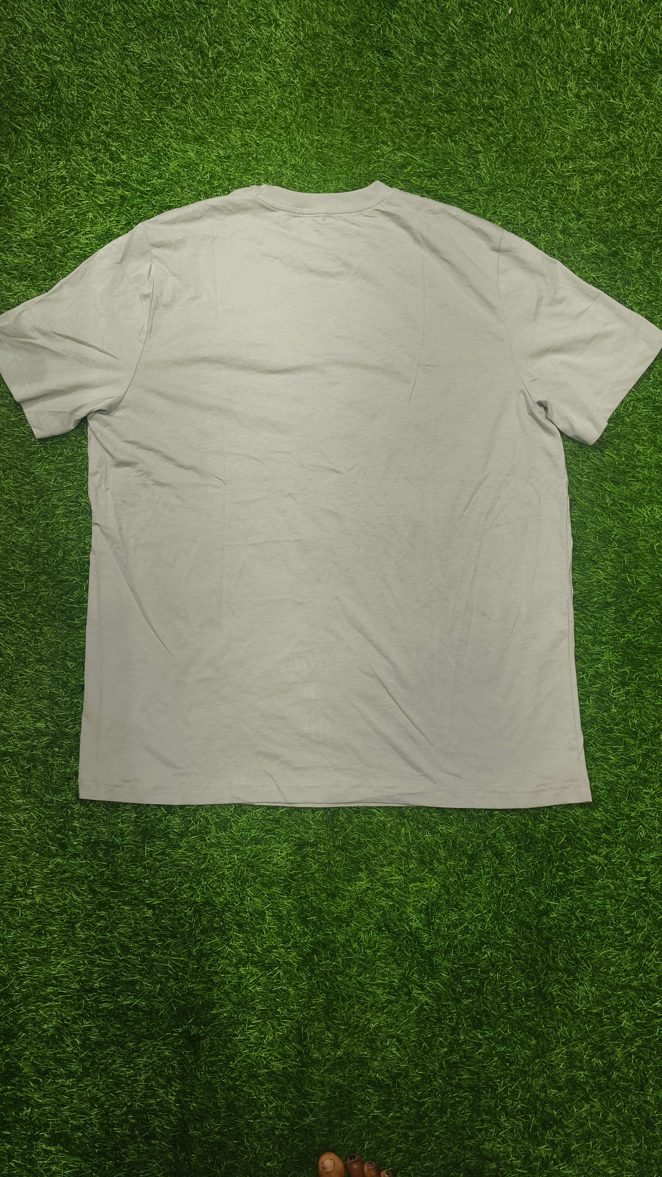 PUMA Men’s Light Grey Graphic Printed Round Neck T-Shirt