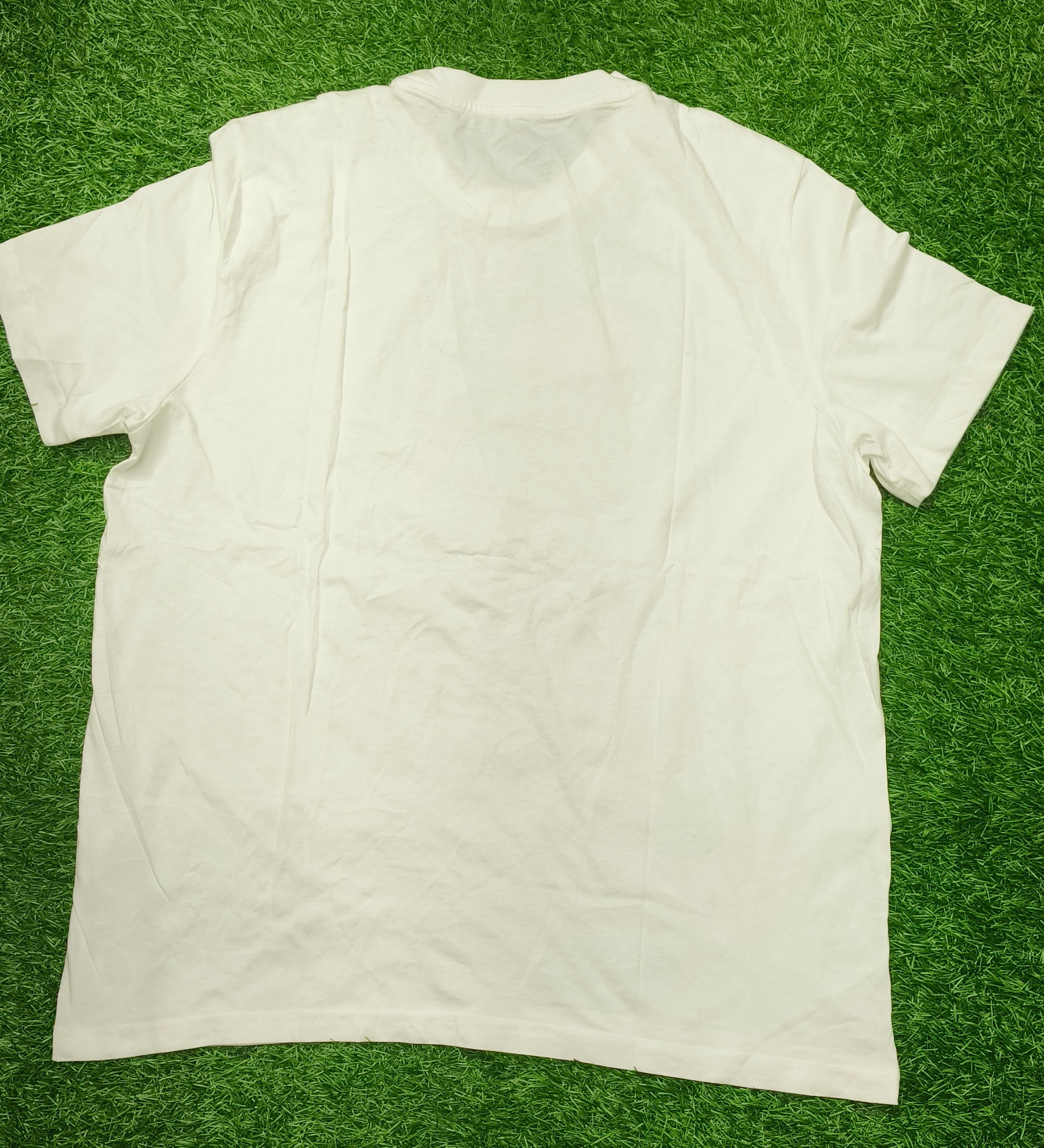 PUMA Men’s White Logo Graphic Printed Round Neck T-Shirt