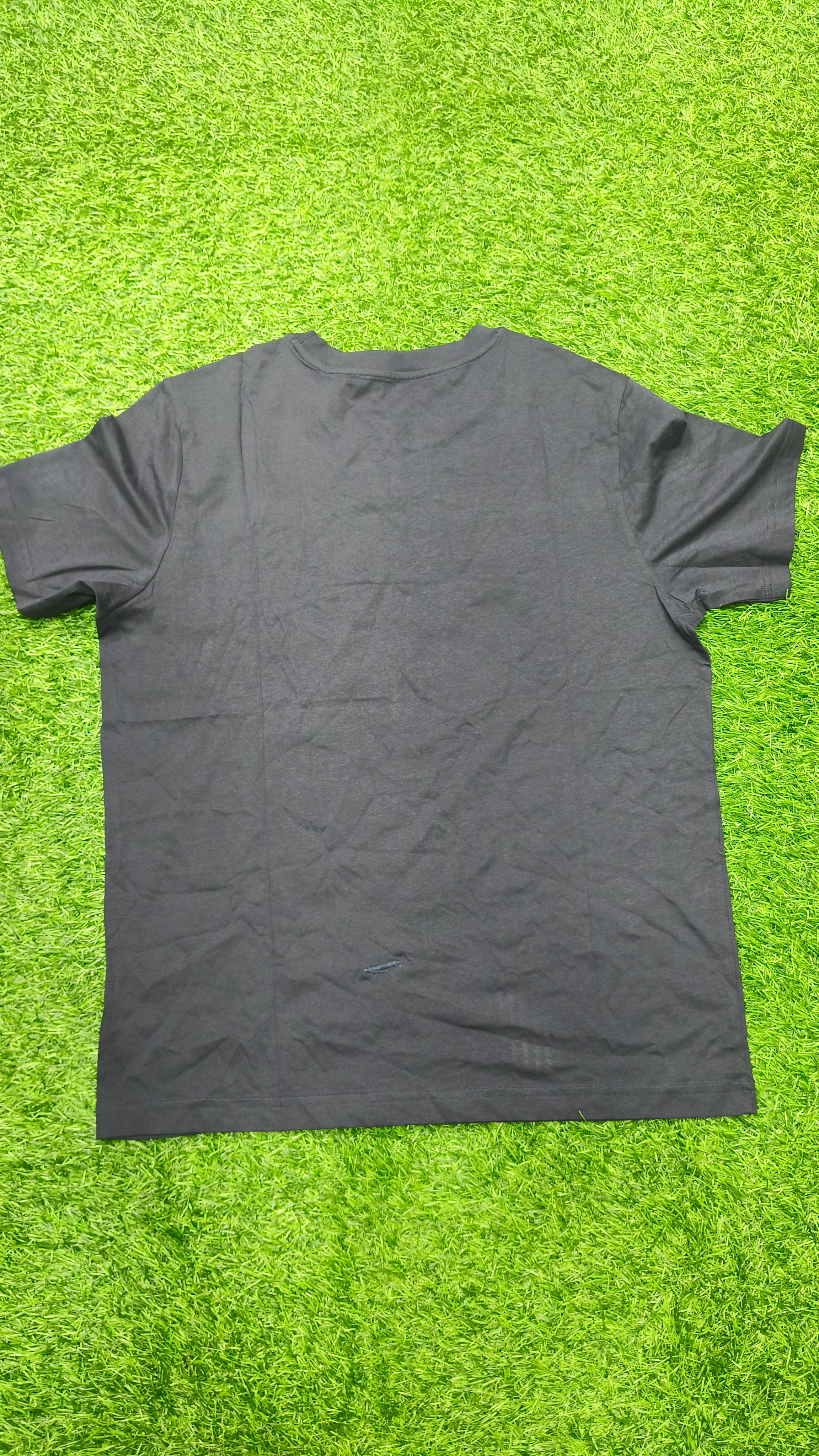 PUMA Men’s Dark Navy Blue Graphic Printed Round Neck T-Shirt
