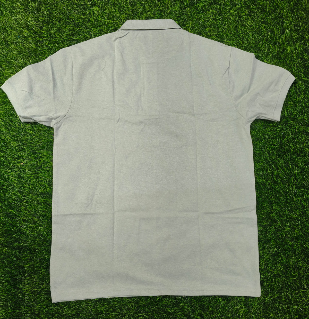 Men’s Light Grey color Polo T-Shirt with Chest Pocket