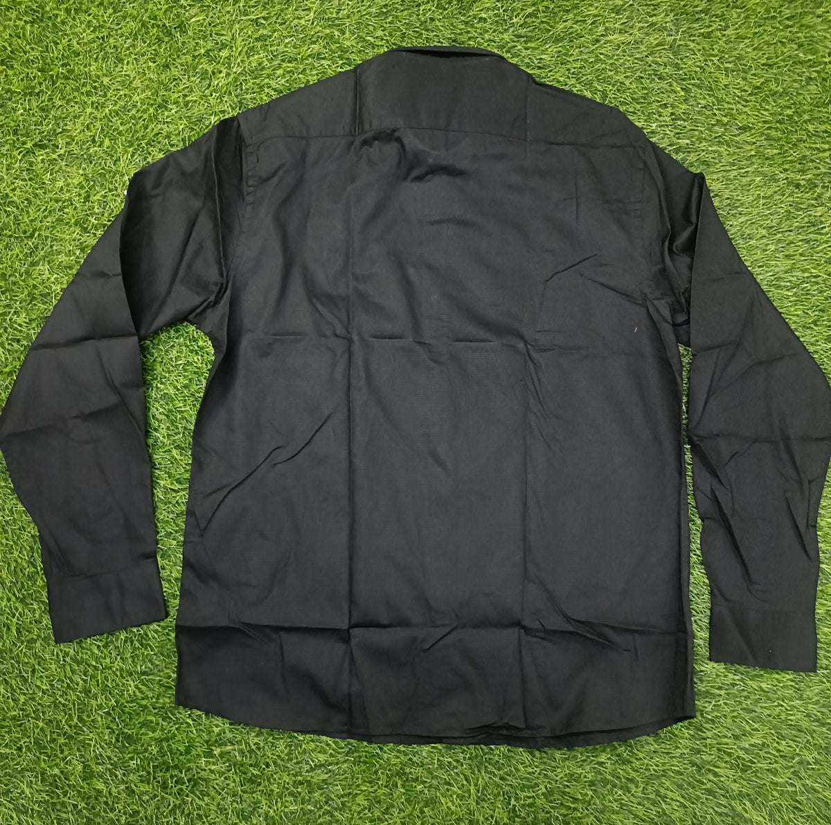 Men’s Black Solid Full Sleeve Shirt