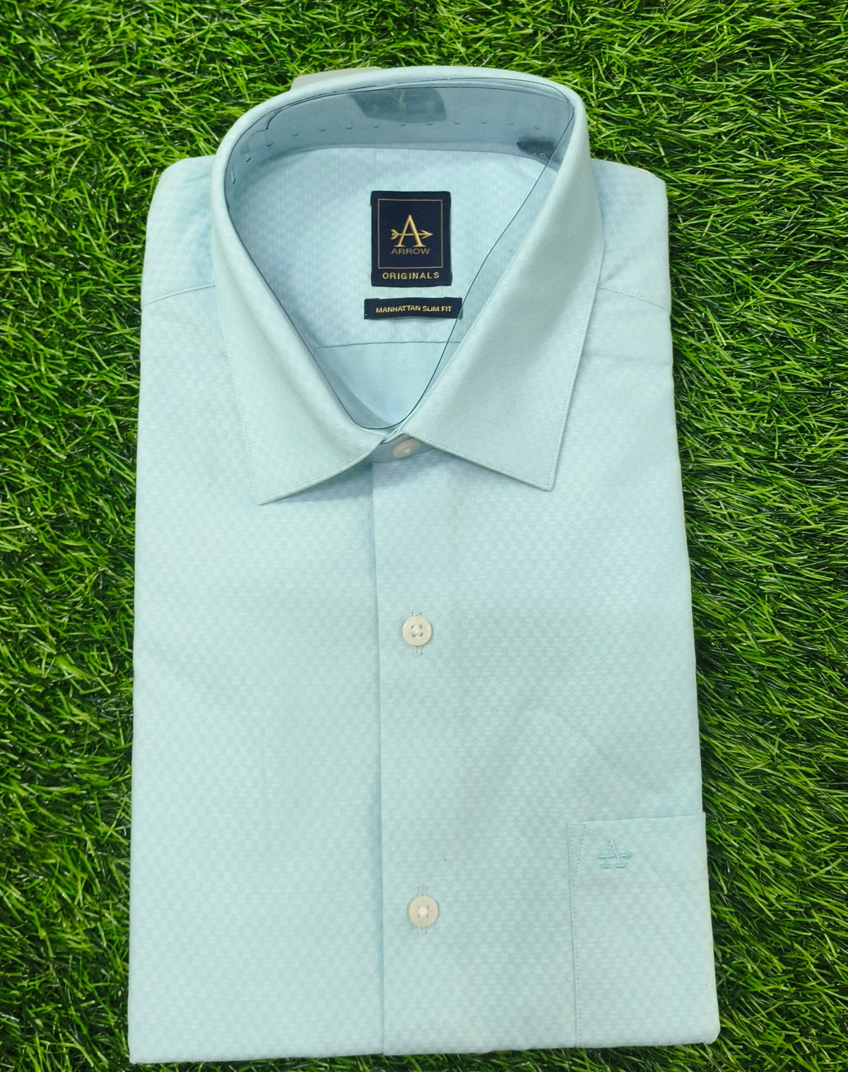 Men’s Light Sky Blue Full Sleeve Shirt