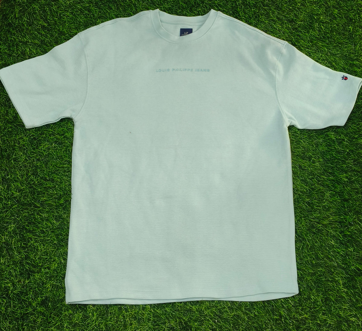 Men's Light Mint Green Round Neck T-Shirt