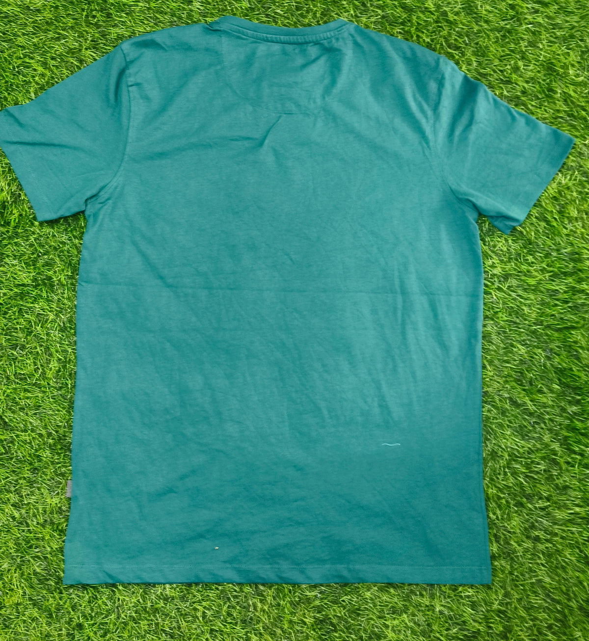 Men's Teal Green Round Neck T-Shirt