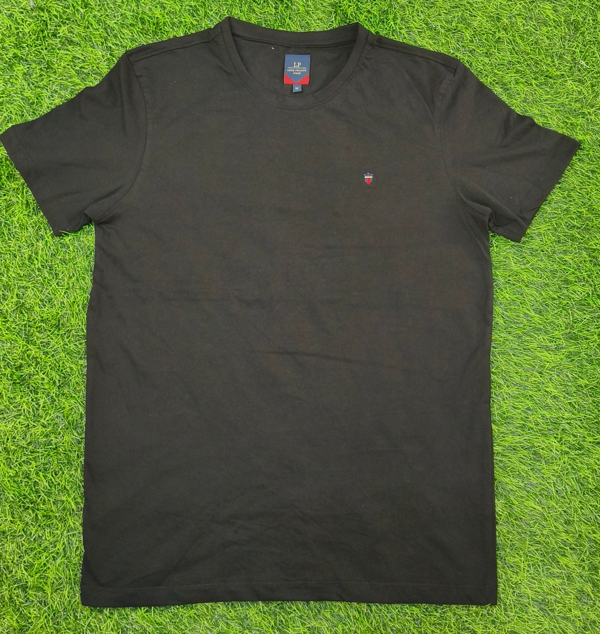 Men's Black Round Neck T-Shirt