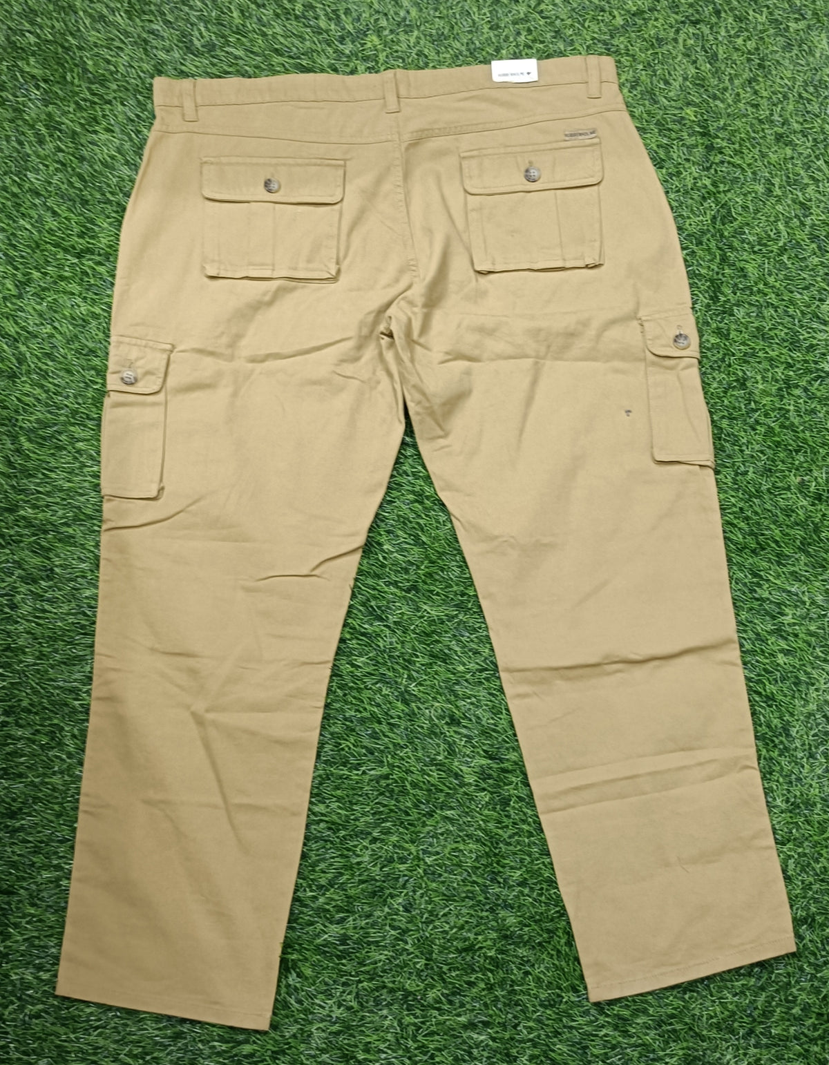Men’s Khaki Brown 6 Pocket Cargo Pant