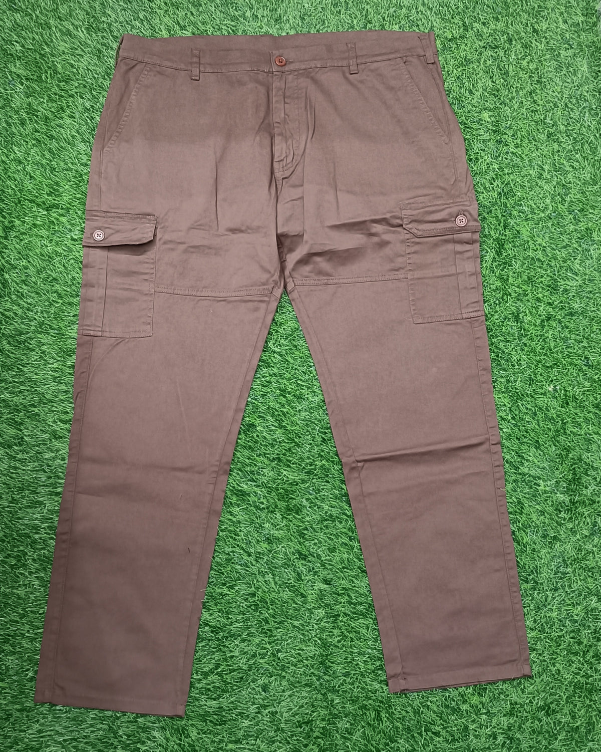 Men’s Brown 6 Pocket Cargo Pant