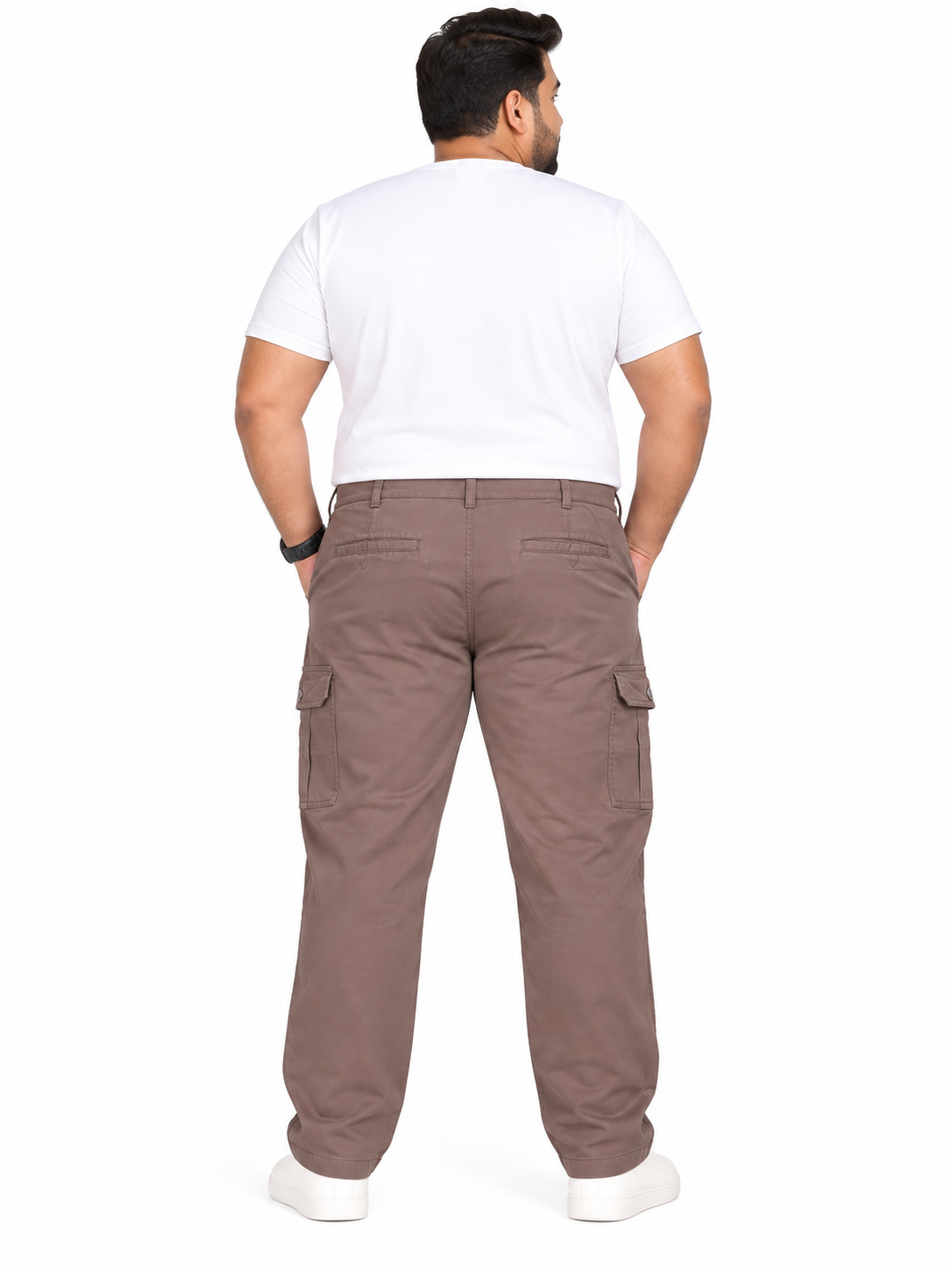 Men’s Brown 6 Pocket Cargo Pant
