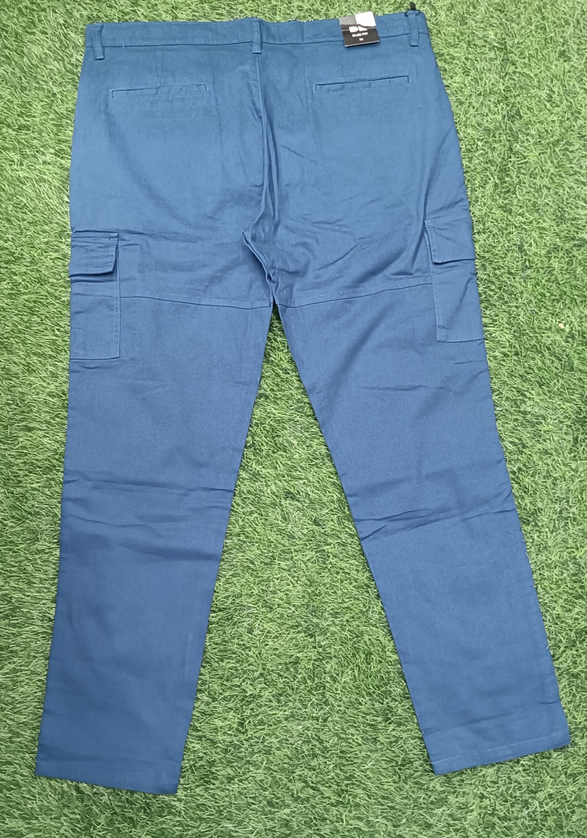 Men’s Blue 6-Pocket Cargo Pant