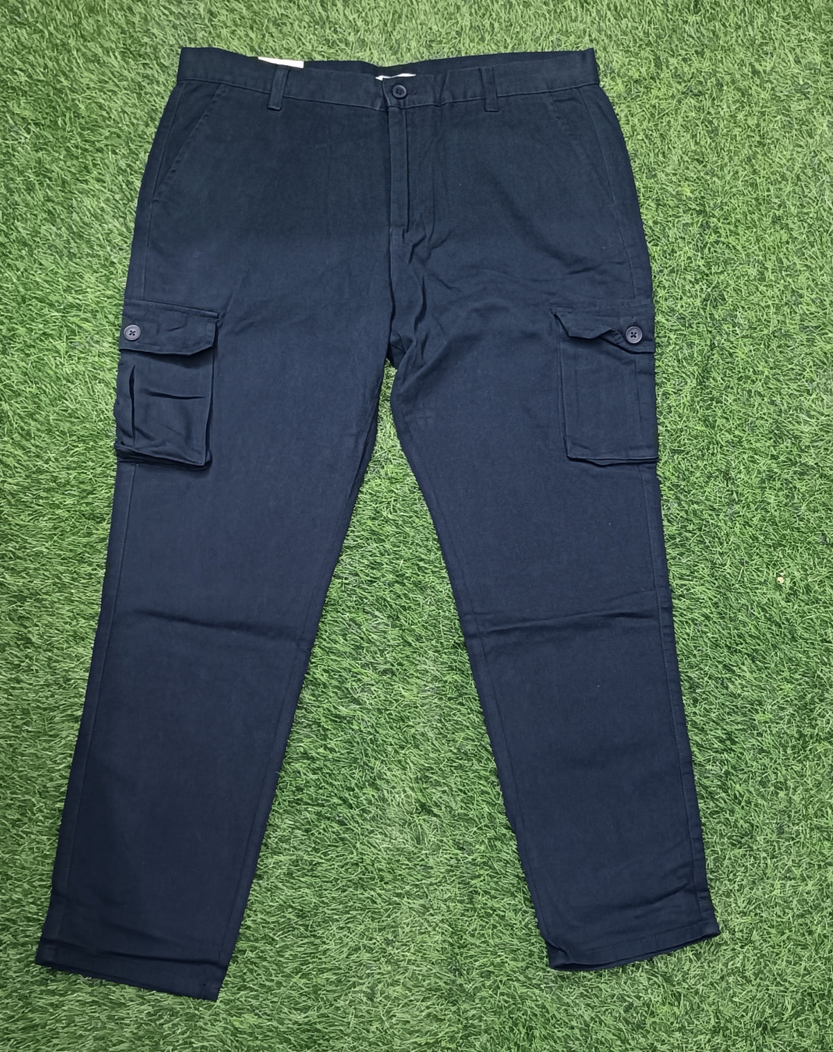 Men’s Dark Navy Blue 6-Pocket Cargo Pant