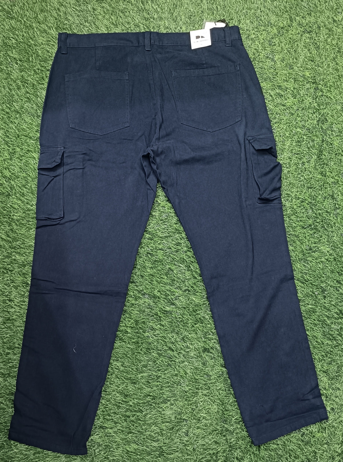 Men’s Dark Navy Blue 6-Pocket Cargo Pant