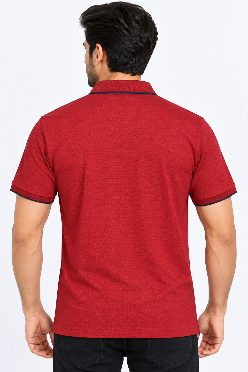 Men’s Maroon Polo T-Shirt