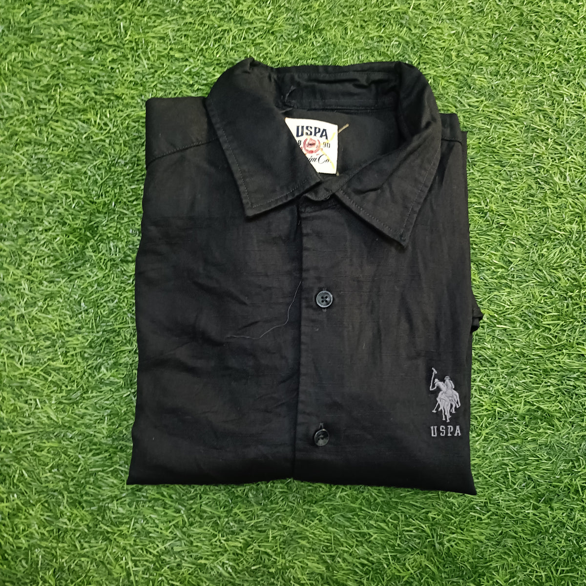 Men’s Black colour stylish Solid Full Sleeve Shirt