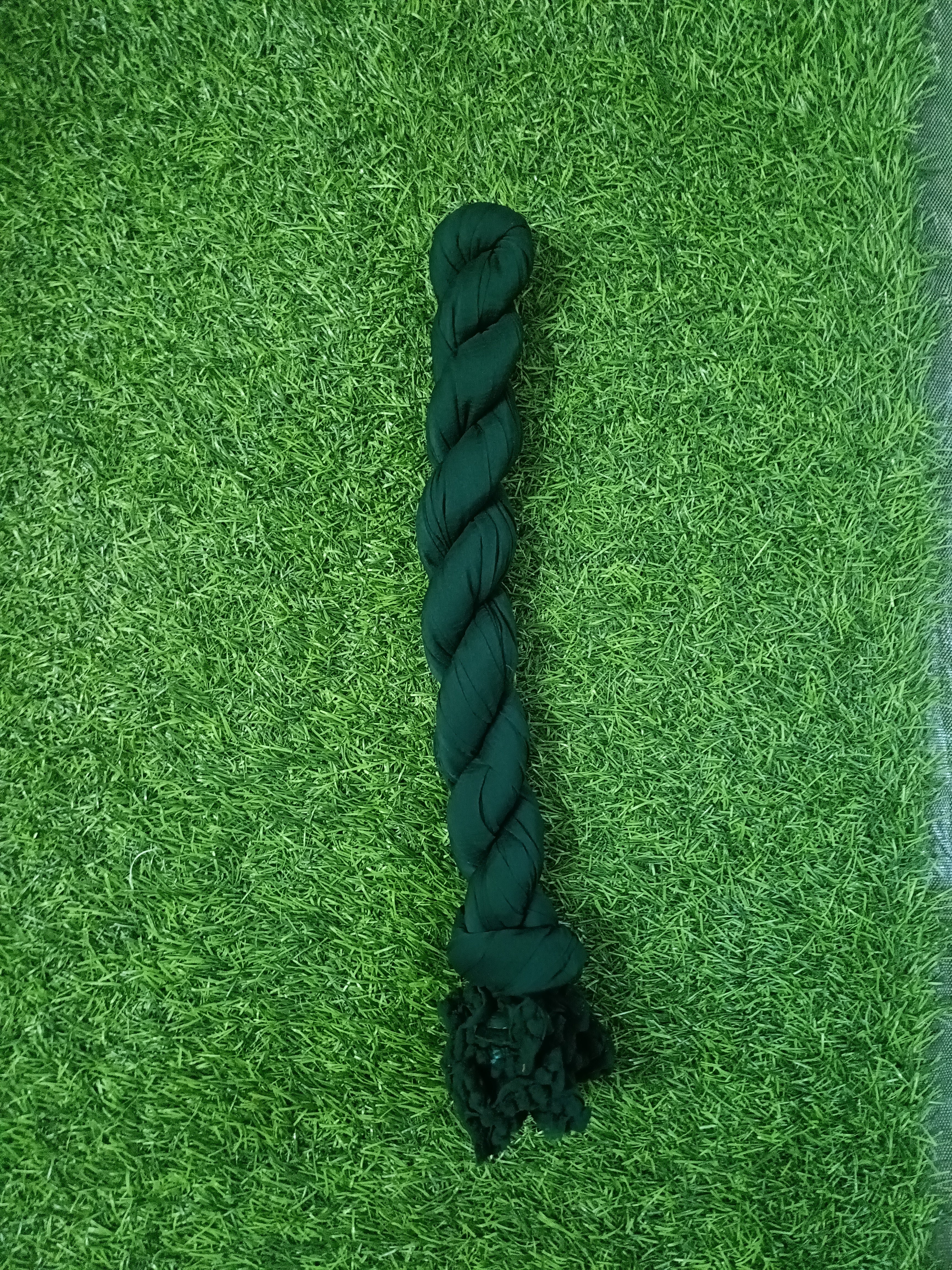 Classic dark emerald green Chiffon Chunni with Border Design
