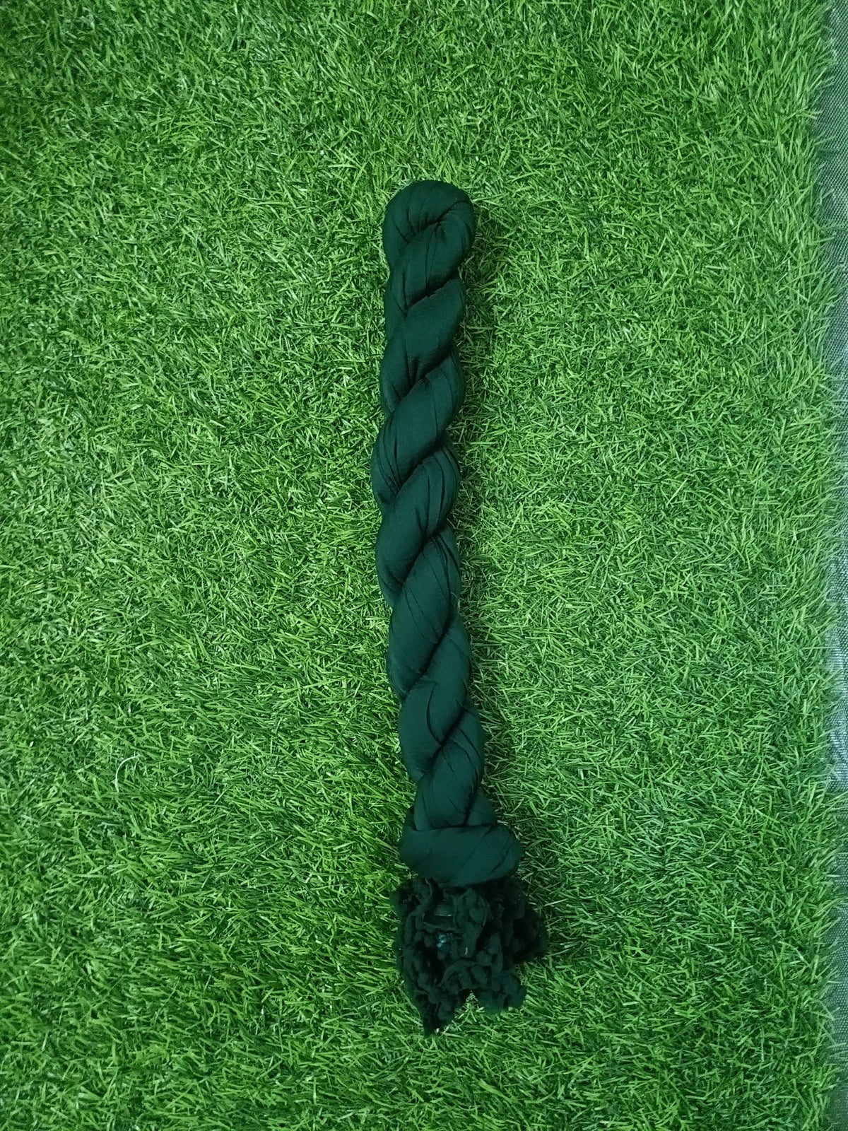 Classic dark emerald green Chiffon Chunni with Border Design