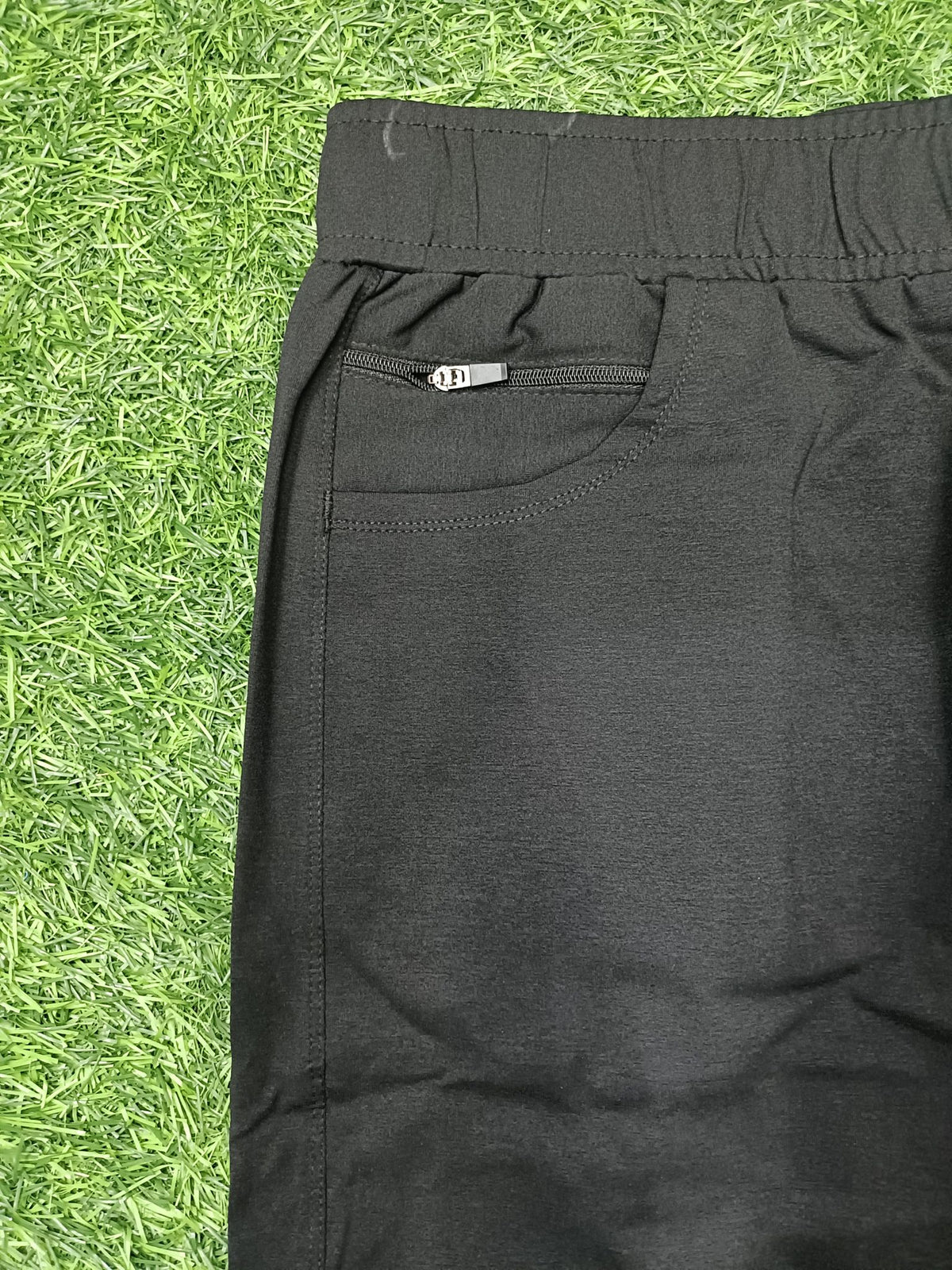 Men's Black Cargo Track Pant - 4 Pocket  - Loose Fit - Daily Wear & Gym