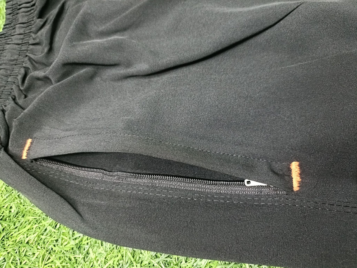 Men's BLACK Cargo Track Pant - 4 Pocket Sports Lower