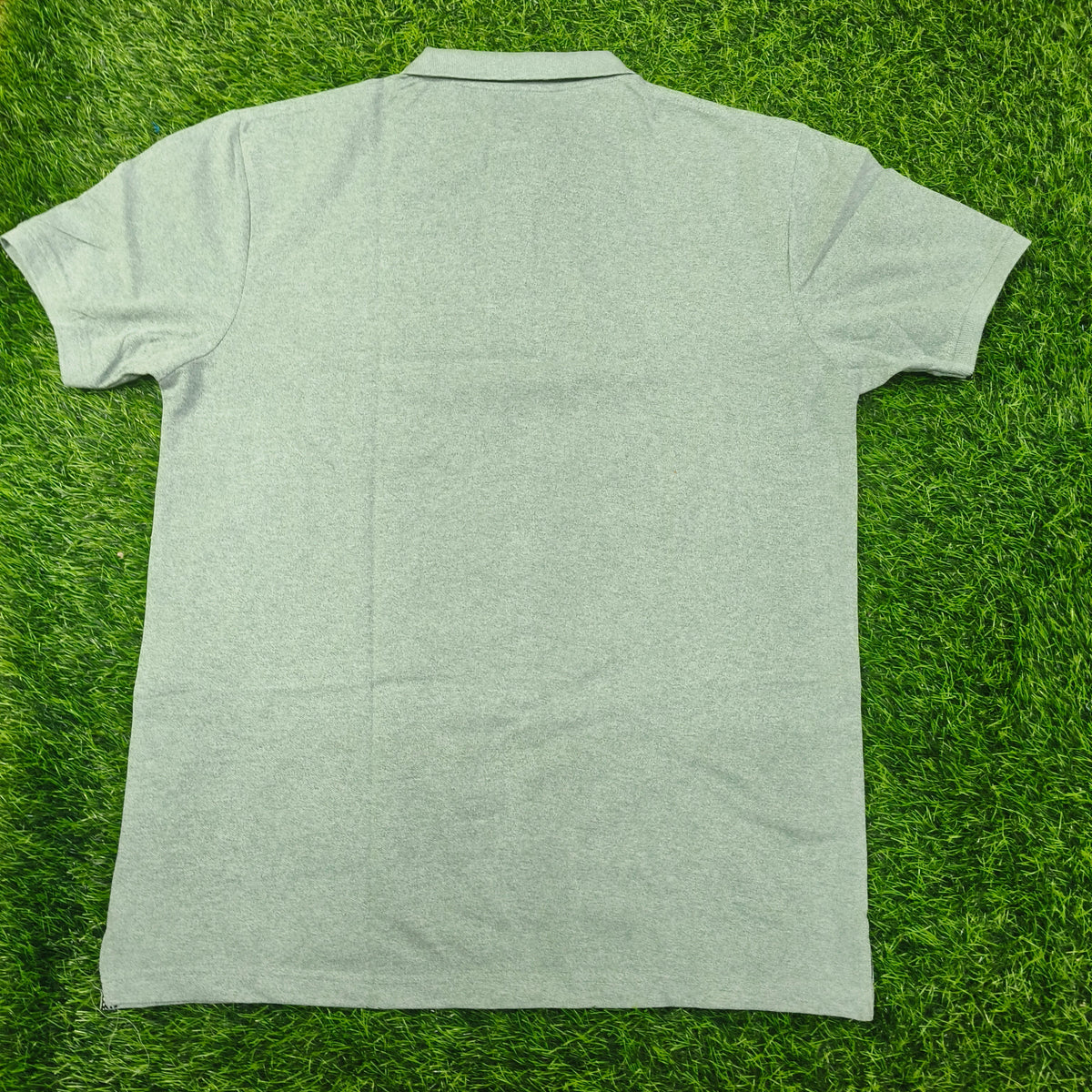 Men’s Light Sage Green Polo T-Shirt with Chest Pocket