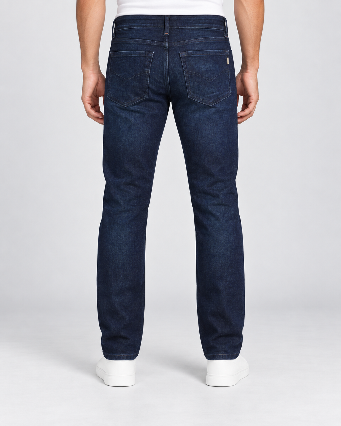 Men’s Dark Navy Blue Slim Fit Denim Jeans