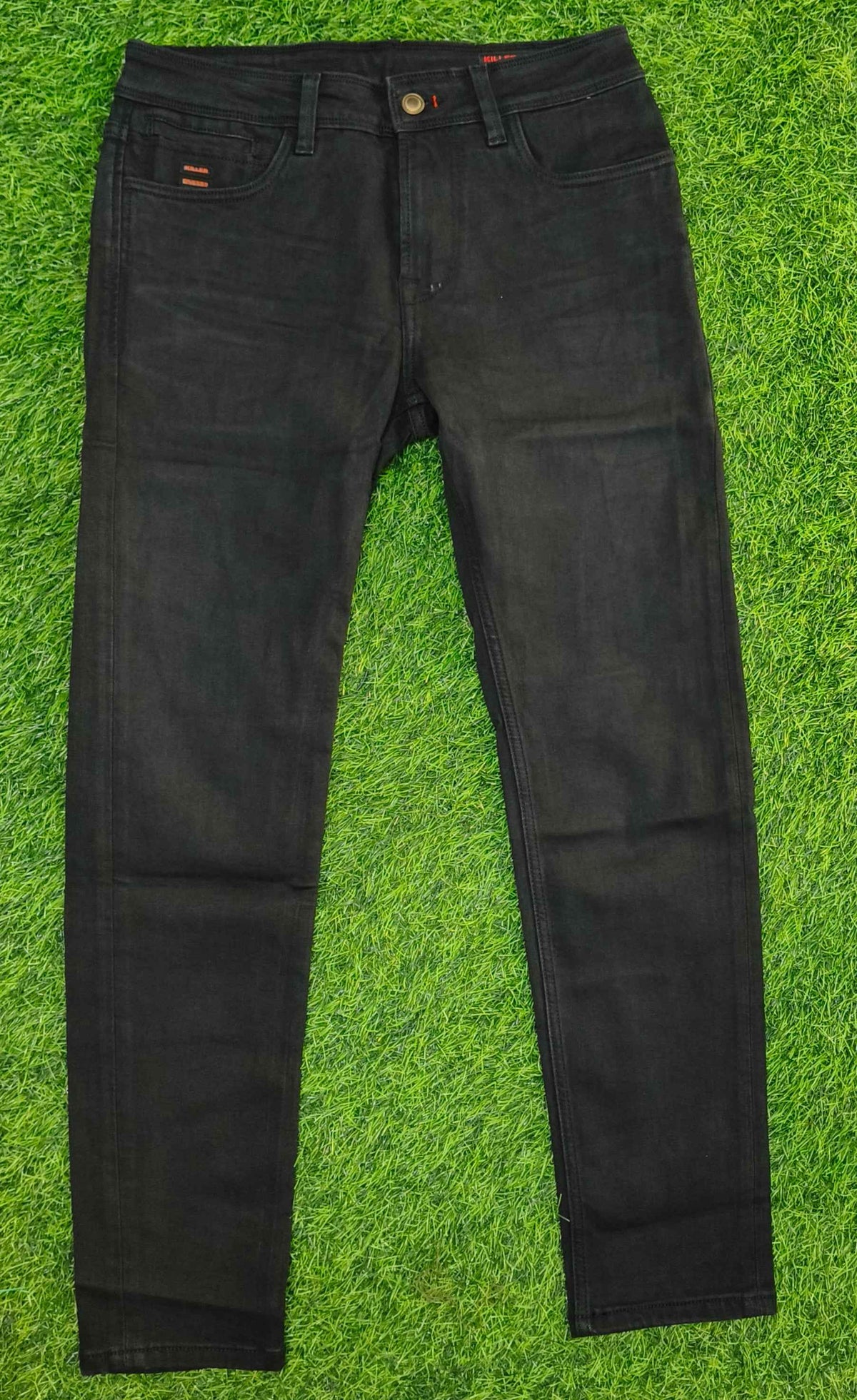 Men’s Black Ankle Fit Jeans