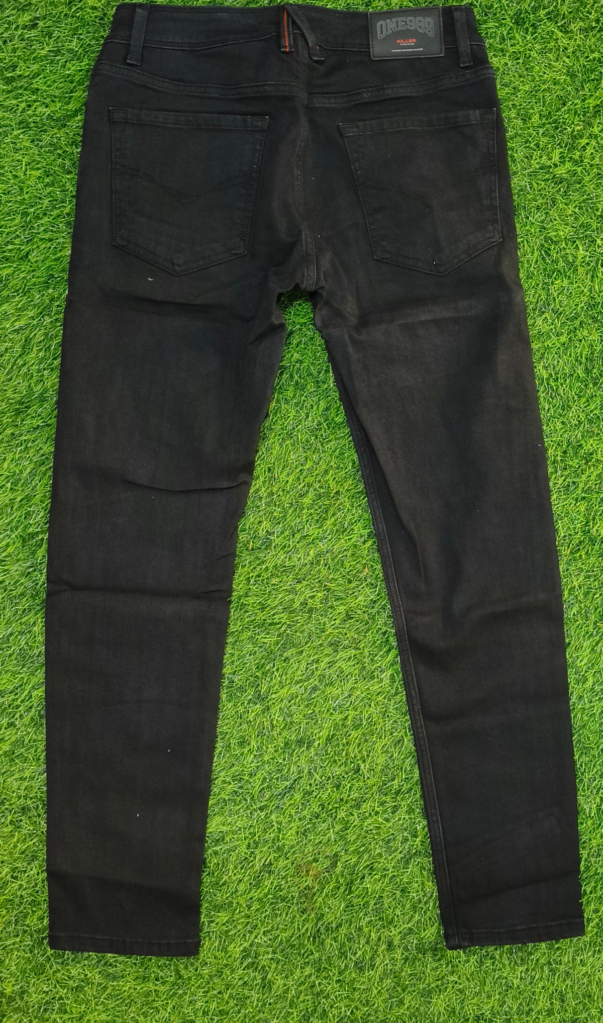 Men’s Black Ankle Fit Jeans