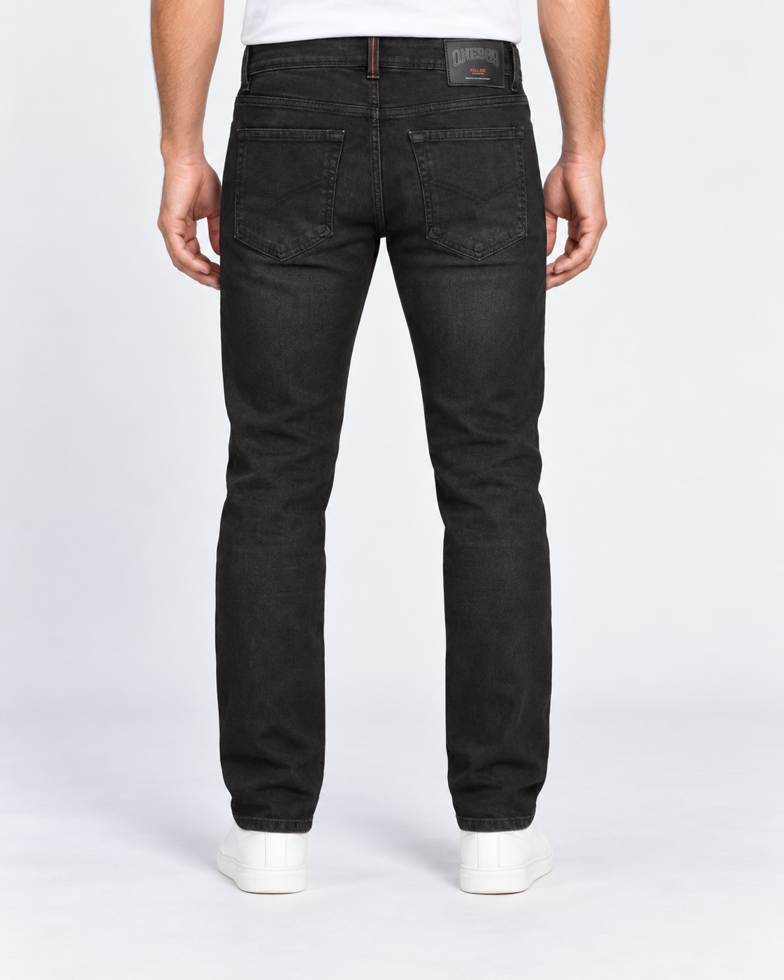 Men’s Black Ankle Fit Jeans