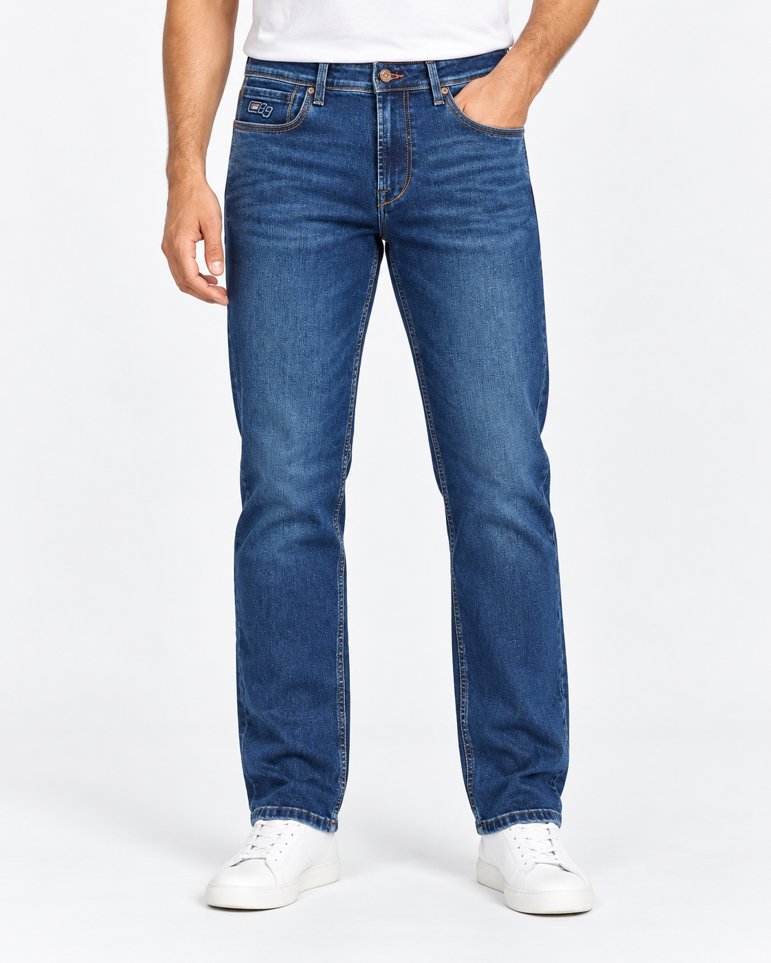 Men’s Dark Blue Slim Fit Jeans