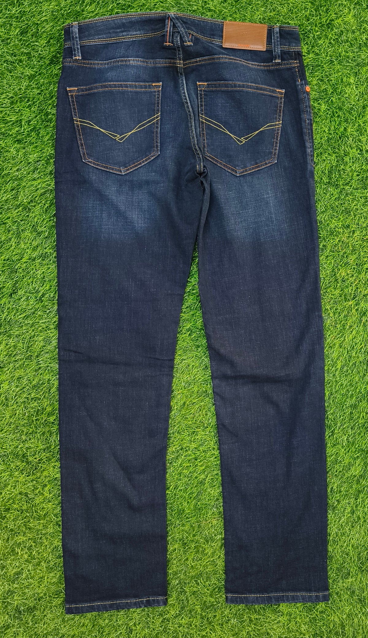 Men’s Light Blue Washed Slim Fit Jeans