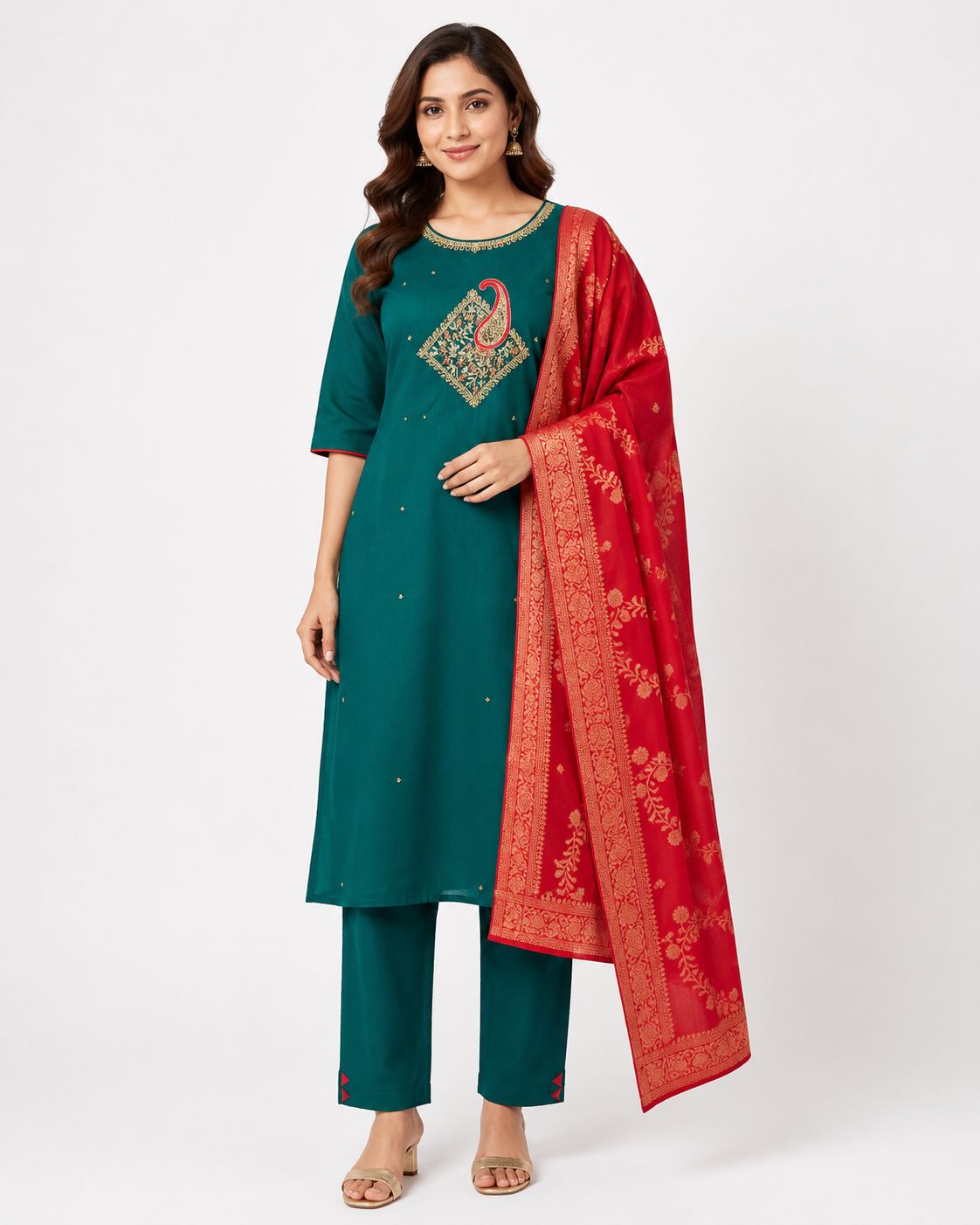 3XL / Silk / Green