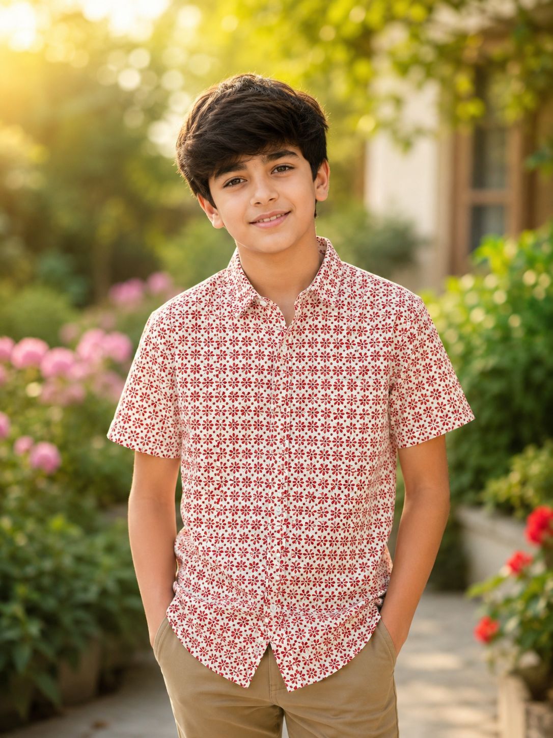 Teen Colours Boys Shirt-48