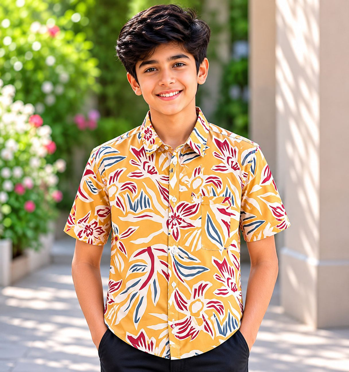 Teen Colours Boys Shirt-64