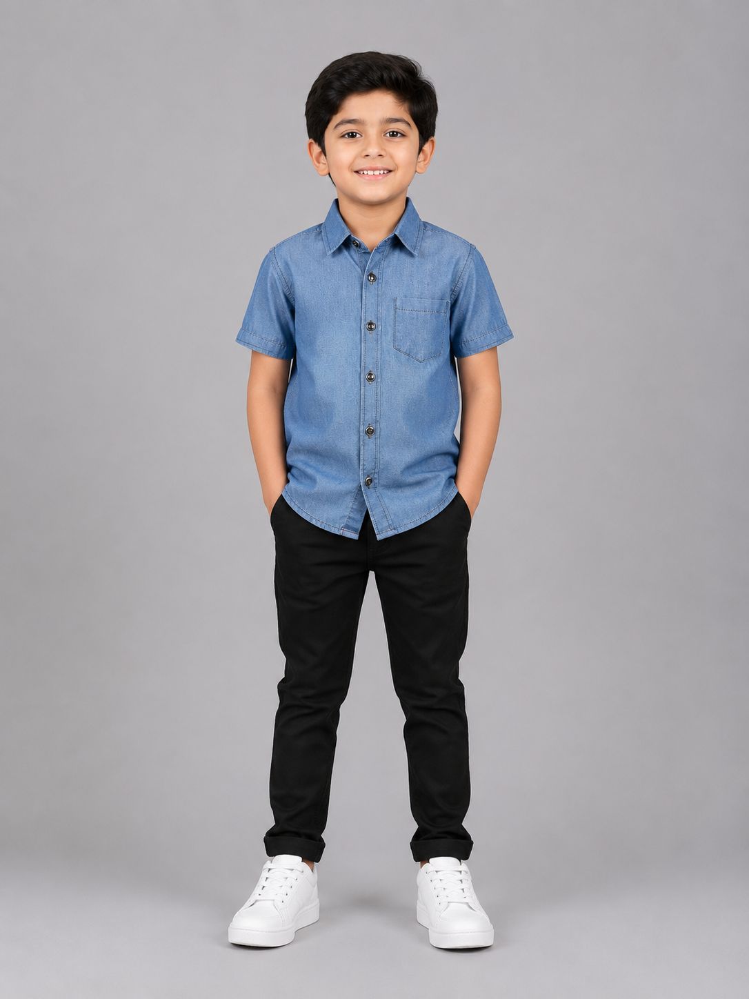 Teen Colours Boys Shirt-258