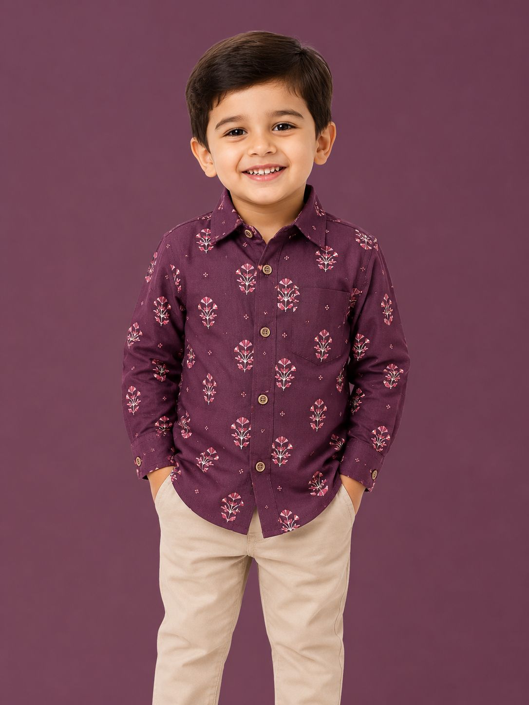Teen Colours Boys Shirt-409