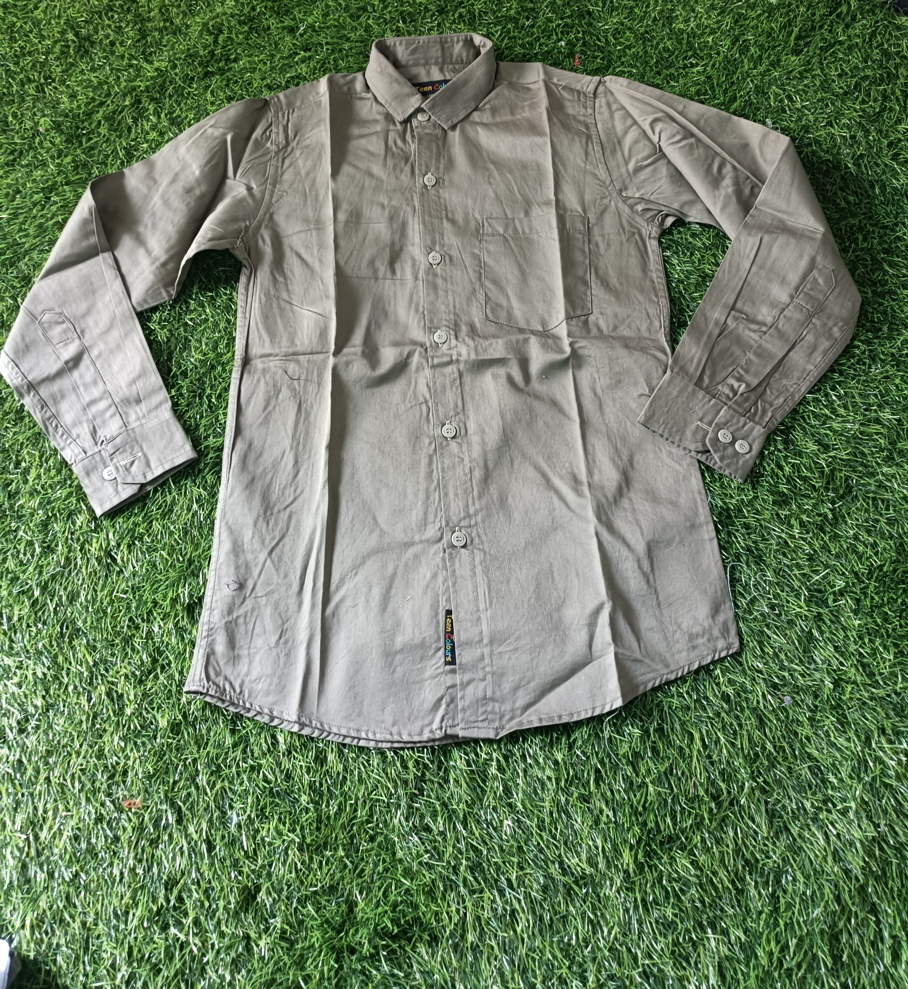 Boys Black & navy blue printed Casual Shirt