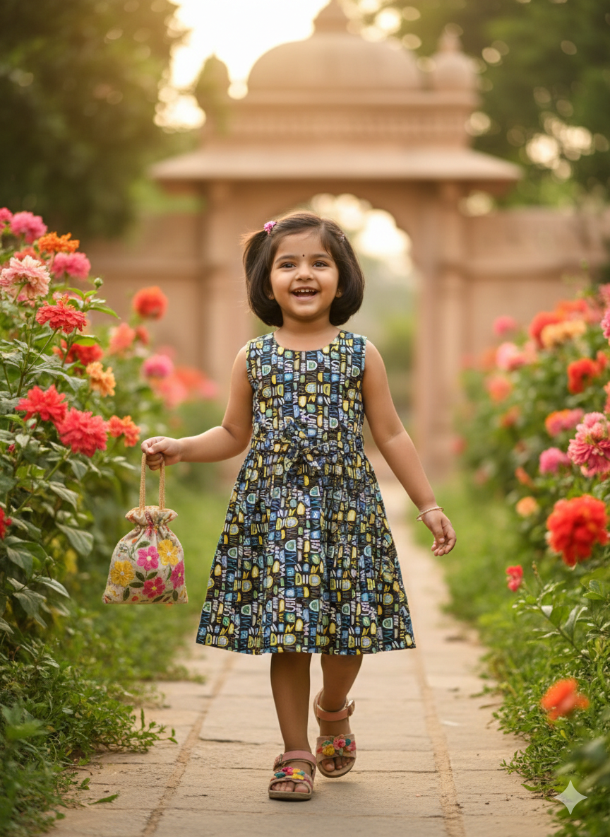 1Y / Navy Blue / Cotton